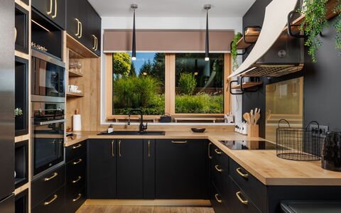 Valera Vita Forest: Keuken, Hout, Countertop, Cabinetry, Interieur Ontwerp, Toestel Van De Keuken, Meubilair, Major Appliance, Lichte Inrichting