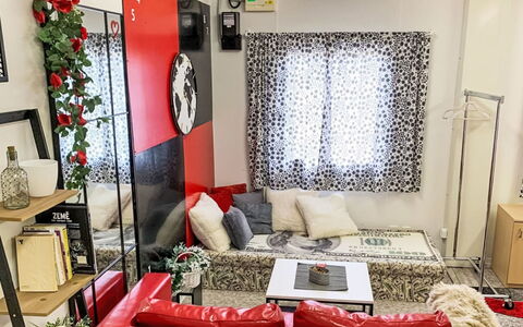 Trebon 1: Meubilair, Interieur Ontwerp, Flooring, Verdieping, Kamer, Textiel, Verlichting, Woonkamer, Huis, Appartement
