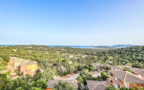 Sainte Lucie Porto Vecchio 650: Balkon, Beits, Kamerplant, Buitenmeubels, Bloempot