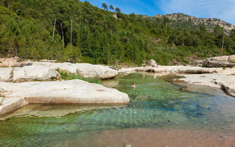 Sainte Lucie Porto Vecchio 650: Balkon, Beits, Kamerplant, Buitenmeubels, Bloempot