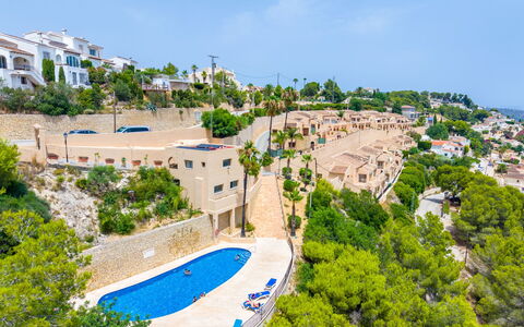 Sol Moraira: Toevlucht, Villa, Balkon, Badplaats, Landgoed, Hotel, Badplaats, Eco Hotel, Buitenmeubels, Zwembad