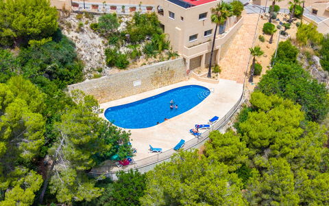 Sol Moraira: Zwembad, Baai, Badplaats, Villa