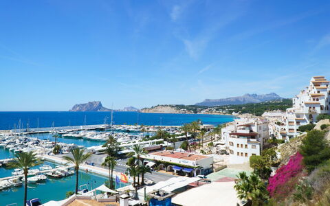 Sol Moraira: Jachthaven, Kust En Oceanic Landvormen, Boot, Zee, Kust, Haven, Watercraft, Toevlucht, Haven, Badplaats