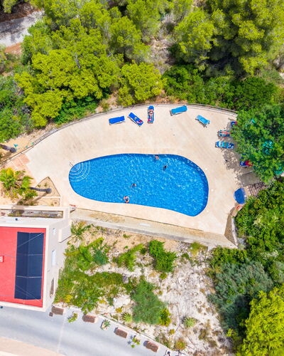 Sol Moraira: Zwembad, Luchtfotografie, Badplaats