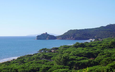Casa Lelà: Blauw, Zwemwater, Kust, Kust En Oceanic Landvormen, Zee, Natuurlijk Landschap, Horizon, Headland, Voorgebergte, Oceaan
