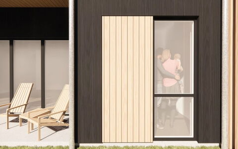 Thormund - 400M from the Sea: Hout, Samengesteld Materiaal, Beits, Hardwood, Schaduw, Home Deur, Siding, Ontwerp, Multiplex, Plank