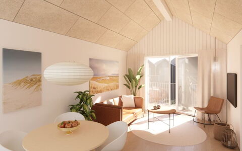 Thormund - 400M from the Sea: Hout, Interieur Ontwerp, Flooring, Verdieping, Plafond, Kamer, Houten Vloer, Beits, Hardwood, Woonkamer