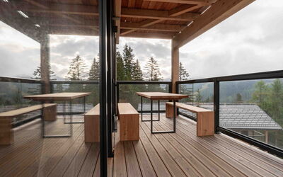 03 Nth032 Deluxe Chalet mit Sauna und Hot Tub