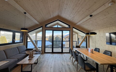 02 Nth053 18D Sup Chalet mit Sauna und Hot Tub 2 e: Huis, Struik, Huis, Woongebied, Landgoed, Verblijf, Hacienda, Werf, Schaduw, Gazon