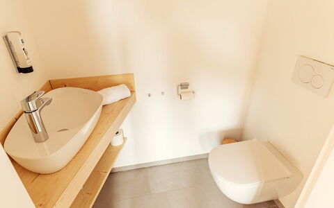 Niederwölz 602: Flooring, Verdieping, Muur, Loodgieterswerkinrichting, Badkamer, Hout, Interieur Ontwerp, Wastafel In De Badkamer, Toilet, Loodgieter