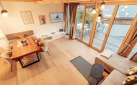 Niederwölz 603: Interieur Ontwerp, Flooring, Meubilair, Verdieping, Houten Vloer, Hout, Plafond, Laminaatvloer, Verlichting, Woonkamer