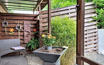 Klaffer am Hochficht 1: Meubilair, Tuin, Bloempot, Buitenmeubels, Backyard, Beits, Hardwood, Werf, Stoel