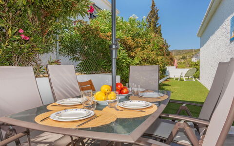 Alondras: Blauw, Balkon, Leuning, Appartement, Hek, Zee, Toevlucht, Condominium, Zwembad, Hotel