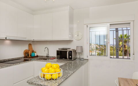 Alondras: Blauw, Balkon, Leuning, Appartement, Hek, Zee, Toevlucht, Condominium, Zwembad, Hotel