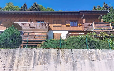 Les Grandes Aiguilles: Balkon, Lariks, Hek, Home Schermen, Evergreen, Veranda