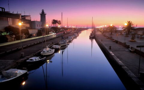Appartamento la Terrazza di Anna: Lucht, Water, Zwemwater, Watervoorraden, Boot, Waterweg, Schemer, Watercraft, Kanaal, Reflectie