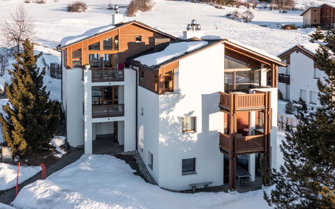 Casa Collina 5I-02: Huis, Sneeuw, Huis, Winter, Freezing, Helling, Verblijf, Balkon, Bergdorp, Ijskap