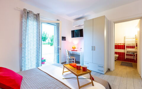 Il Nocciolo 12: Meubilair, Appartement, Huis, Interieur Ontwerp, Verdieping, Stoel, Slaapkamer, Hotel, Kamerplant, Bed