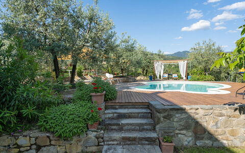 Buca delle Fate 8: Meubilair, Buitenmeubels, Zwembad, Toevlucht, Stoel, Eco Hotel, Schaduw, Backyard, Tuin, Flagstone