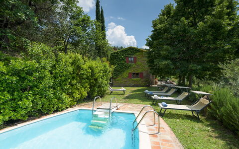 Le Volpaie 6+1: Zwembad, Struik, Toevlucht, Eco Hotel, Landgoed, Verblijf, Tuin, Hacienda, Villa, Buitenmeubels
