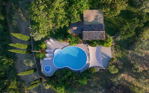 Campodalto 8: Zwembad, Toevlucht, Buitenmeubels, Paraplu, Thermae, Eco Hotel, Schaduw, Landscaping, Villa, Badplaats