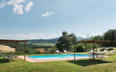 Amantino 8: Heuvel, Bergketen, Heuvel Station, Eco Hotel, Zwembad, Boerderij, Vallei, Schaduw, Buitenmeubels, Ridge