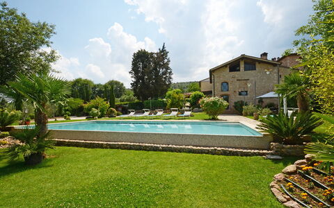 La Capanna di Franca 6+2: Zwembad, Toevlucht, Landgoed, Tuin, Hacienda, Villa, Eco Hotel, Landscaping, Werf, Waterpartij