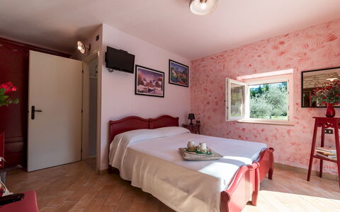 Cascina Marianna 12+4: Muur, Huis, Roze, Appartement, Deur, Verf, Kamerplant, Bloempot, Slaapkamer, Balkon