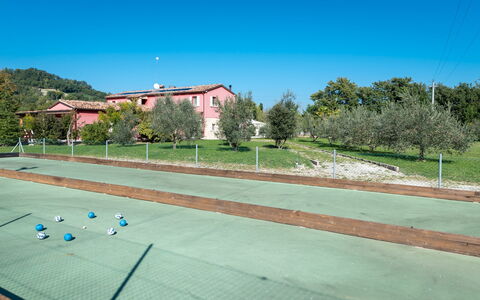 Cascina Marianna 12+4: Tennisbaan, Land Lot, Netto, Racketsport, Tennis, Tuin, Gazon, Landscaping
