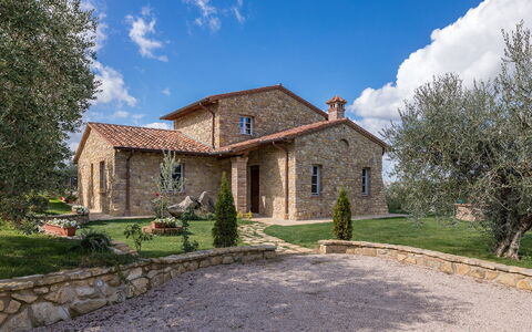 La Villetta di Dante 6: Huis, Huis, Verblijf, Dak, Wolk, Landschap, Landgoed, Land Lot, Boerderij