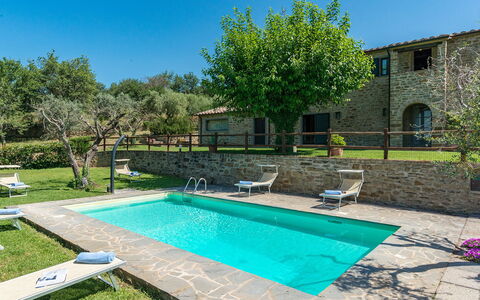La Torretta 10: Blauw, Zwembad, Toevlucht, Hacienda, Eco Hotel, Buitenmeubels, Boerderij, Backyard, Villa, Landscaping