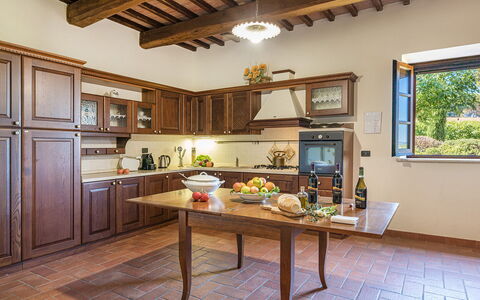 Il Fitto 10: Meubilair, Keuken, Interieur Ontwerp, Hout, Cabinetry, Flooring, Countertop, Plafond, Keuken En Eettafel, Kast
