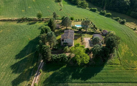 Podere Madonna di Mezzo 6: Boom, Gras, Huis, Plain, Landelijk Gebied, Landschap, Grasland, Land Lot, Verblijf