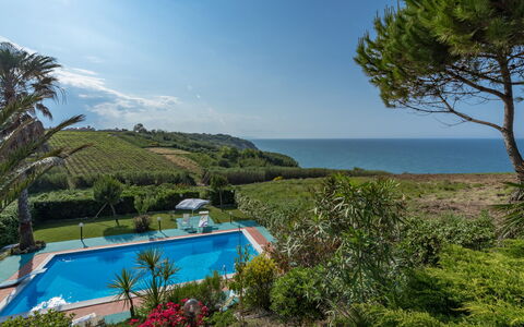 Ripari di Giobbe 6+2: Blauw, Toevlucht, Zee, Zwembad, Oceaan, Kust, Eco Hotel, Vrije Tijd, Tropen