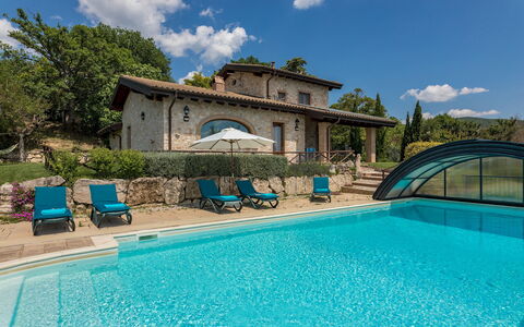 Il Casale del Nonno 8+2: Zwembad, Toevlucht, Tuin, Buitenmeubels, Landgoed, Waterpartij, Villa, Hacienda, Landscaping, Backyard