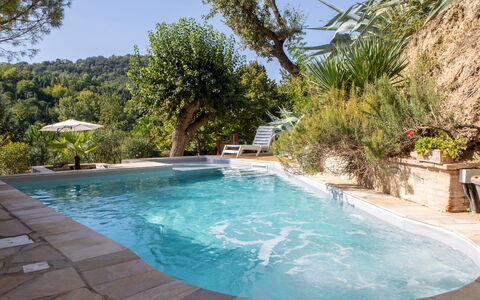 Villa Agave 8: Zwembad, Water, Buitenmeubels, Toevlucht, Vrije Tijd, Samengesteld Materiaal, Waterpartij, Eco Hotel, Schaduw, Bloempot