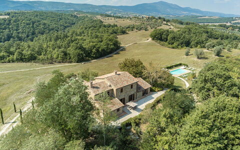 Podere di Salci 10: Boom, Huis, Huis, Landschap, Landelijk Gebied, Plain, Woongebied, Landgoed, Land Lot