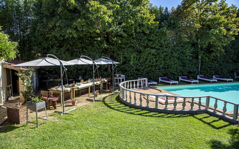 Villa delle Sophore 12: Zwembad, Buitenmeubels, Toevlucht, Schaduw, Tuin, Eco Hotel, Landscaping, Backyard, Gazon, Vrije Tijd