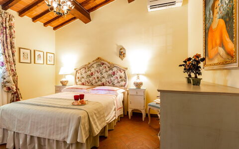Villa Elisa 16: Meubilair, Interieur Ontwerp, Slaapkamer, Bed, Textiel, Flooring, Laken, Verdieping, Bedding, Linens