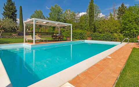 Villa Gino 8+2: Zwembad, Toevlucht, Vrije Tijd, Samengesteld Materiaal, Eco Hotel, Schaduw, Tuin, Hacienda, Buitenmeubels, Recreatiecentrum