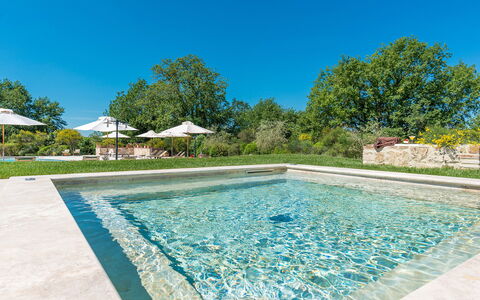 Villa le Chiarne 22: Tuin, Zwembad, Landscaping, Reflectie, Waterpartij, Ontwerp, Vijver, Botanische Tuin, Reflecting Pool