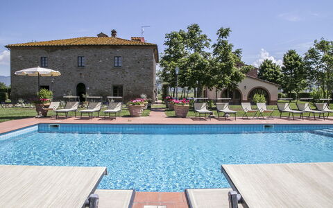 Le Caselle 26: Landgoed, Hacienda, Herenhuis, Zwembad, Villa, Hotel, Toevlucht