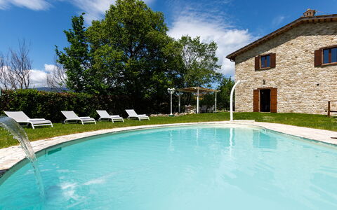 Villa Agostini 10: Blauw, Zwembad, Boerderij, Landgoed, Toevlucht, Villa, Gazon, Werf, Landscaping, Thermae