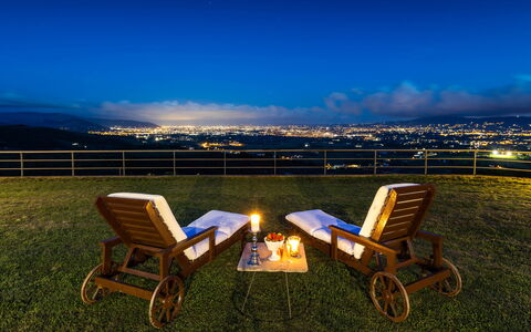 Villa Desiderio 9: Horizon, Landschap, Nacht, Schemer, Avond, Buitenmeubels, Toevlucht, Eco Hotel, Landschap Verlichting, Landscaping