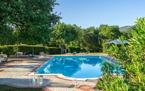 Tenuta Astolfi 12+3: Blauw, Zwembad, Toevlucht, Schaduw, Buitenmeubels, Eco Hotel, Tuin, Landscaping, Hacienda, Backyard