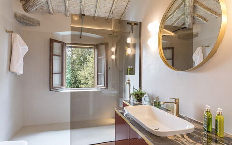 Tenuta Sagherina 8: Muur, Interieur Ontwerp, Flooring, Loodgieterswerkinrichting, Verlichting, Badkamer, Plafond, Verdieping, Lichte Inrichting, Loodgieter