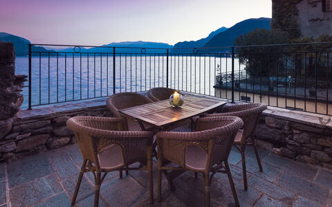 Villa Rivetta 6+2: Zwemwater, Meubilair, Tafel, Kust En Oceanic Landvormen, Stoel, Buitenmeubels, Kust, Buitentafel, Meer, Zee