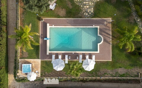 Villa Alessia 6: Zwembad, Toevlucht, Buitenmeubels, Samengesteld Materiaal, Eco Hotel, Thermae, Vrije Tijd, Ligstoel, Waterpartij, Hacienda