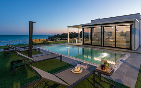 Villa Sabbie Rosse 6: Toevlucht, Schaduw, Zwembad, Villa, Ontwerp, Eco Hotel, Hotel, Buitenmeubels, Outdoor Structuur, Penthouse