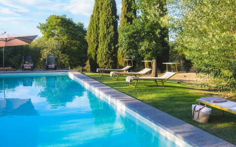 Casale Dell Oasi 12: Blauw, Zwembad, Buitenmeubels, Tuin, Schaduw, Toevlucht, Landscaping, Landgoed, Eco Hotel, Hacienda